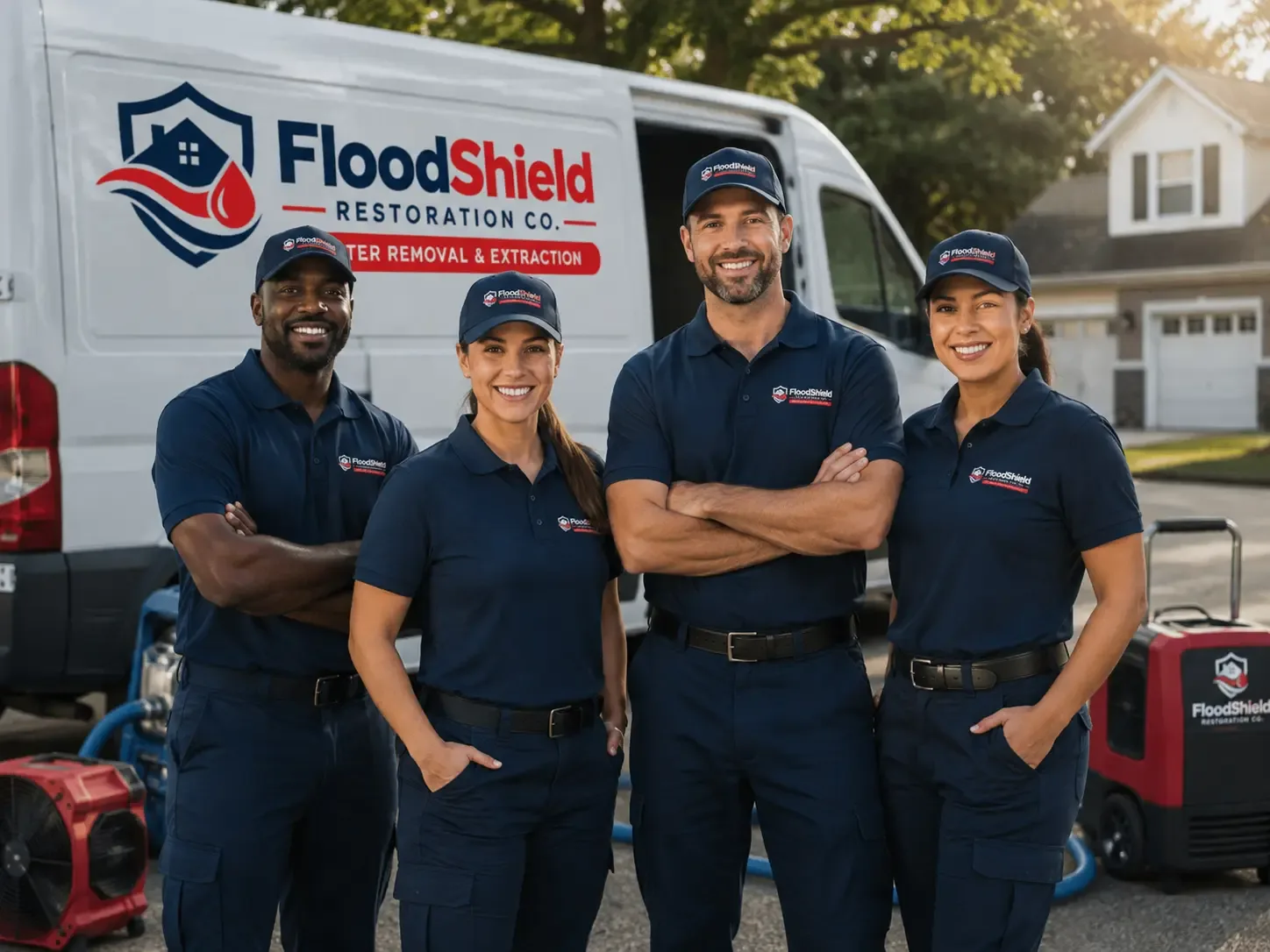 Flood Damage Restoration company in Hamilton, IA